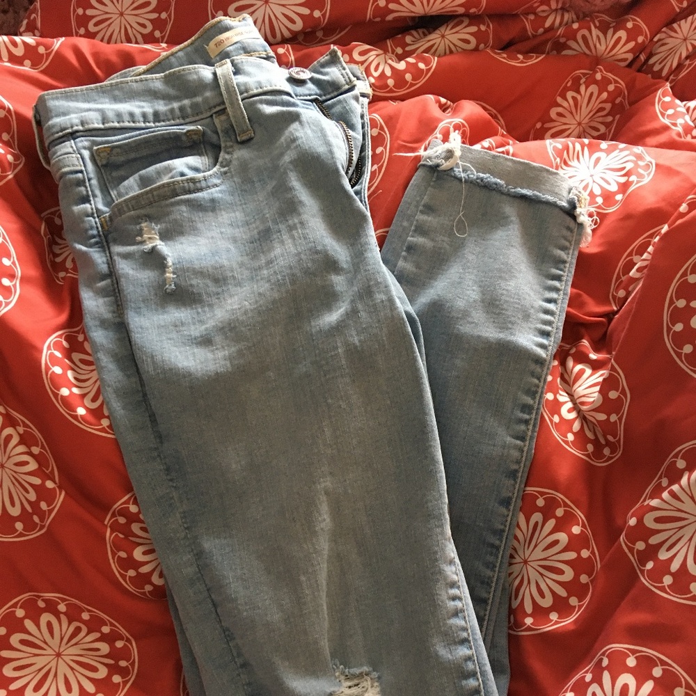 Levi’s 720 high rise super skinny jeans